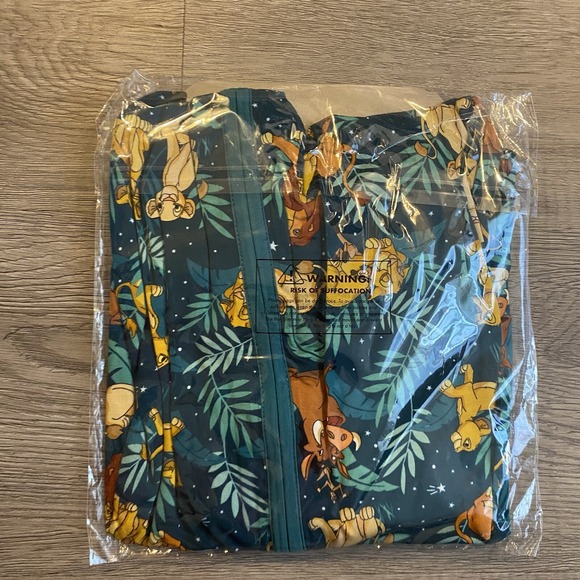 Little Sleepies 12-18 Months Simba's Sky‎ Zippy Bamboo pajamas Lion king Disney - Picture 3 of 3